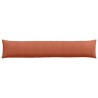 Coussins de canapé 2 pcs Rouge orange 200 x 40 cm 519160519160