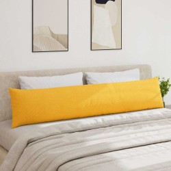 Coussins de canapé 2 pcs Jaune clair 200 x 40 cm 519161519161