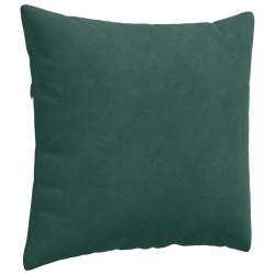 Coussins de canapé 2 pcs Vert foncé 50 x 50 cm 519162519162