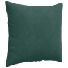 Coussins de canapé 2 pcs Vert foncé 50 x 50 cm 519162519162