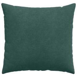 Coussins de canapé 2 pcs Vert foncé 50 x 50 cm 519162519162