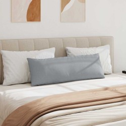 Coussins de canapé 2 pcs Gris clair 120 x 40 cm tissu 519167519167