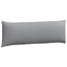 Coussins de canapé 2 pcs Gris clair 120 x 40 cm tissu 519167519167