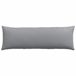 Coussins de canapé 2 pcs Gris clair 120 x 40 cm tissu 519167519167