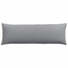 Coussins de canapé 2 pcs Gris clair 120 x 40 cm tissu 519167519167