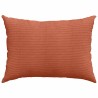 Coussins de canapé 2 pcs Rouge orange 70 x 50 cm 519168519168