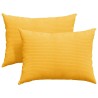 Coussins de canapé 2 pcs Jaune clair 70 x 50 cm 519170519170