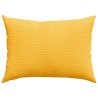 Coussins de canapé 2 pcs Jaune clair 70 x 50 cm 519170519170