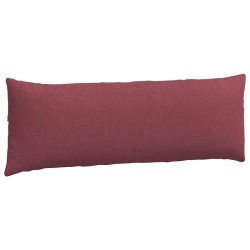 Coussins de canapé 2 pcs Bordeaux 120 x 40 cm tissu 519173519173