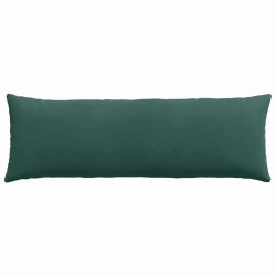 Coussins de canapé 2 pcs Vert foncé 120 x 40 cm 519176519176