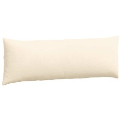 Coussins de canapé 2 pcs Crème 120 x 40 cm 519178519178