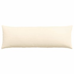 Coussins de canapé 2 pcs Crème 120 x 40 cm 519178519178