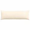 Coussins de canapé 2 pcs Crème 120 x 40 cm 519178519178