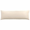 Coussins de canapé 2 pcs Beige 120 x 40 cm tissu 519182519182