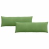 Coussins de canapé 2 pcs Vert clair 120 x 40 cm 519184519184