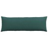 Coussins de canapé 2 pcs Vert foncé 120 x 40 cm tissu 519185519185