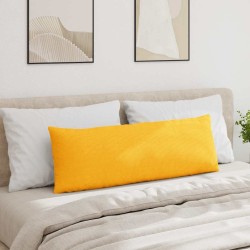 Coussins de canapé 2 pcs Jaune clair 120 x 40 cm 519187519187