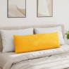 Coussins de canapé 2 pcs Jaune clair 120 x 40 cm 519187519187