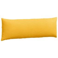 Coussins de canapé 2 pcs Jaune clair 120 x 40 cm 519187519187