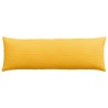 Coussins de canapé 2 pcs Jaune clair 120 x 40 cm 519187519187