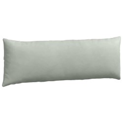 Coussins de canapé 2 pcs Gris clair 120 x 40 cm 519188519188