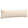 Coussins de canapé 2 pcs Beige 145 x 40 cm tissu 519191519191