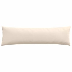 Coussins de canapé 2 pcs Beige 145 x 40 cm tissu 519191519191