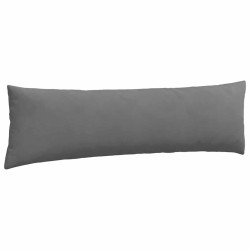 Coussins de canapé 2 pcs Gris foncé 145 x 40 cm tissu 519194519194