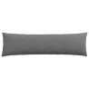 Coussins de canapé 2 pcs Gris foncé 145 x 40 cm tissu 519194519194