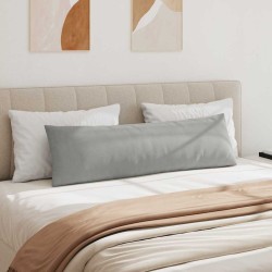 Coussins de canapé 2 pcs Gris clair 145 x 40 cm tissu 519195519195