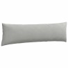 Coussins de canapé 2 pcs Gris clair 145 x 40 cm tissu 519195519195