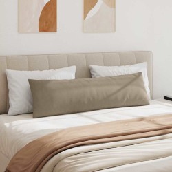 Coussins de canapé 2 pcs Taupe 145 x 40 cm tissu 519196519196