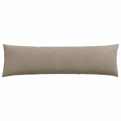 Coussins de canapé 2 pcs Taupe 145 x 40 cm tissu 519196519196