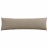 Coussins de canapé 2 pcs Taupe 145 x 40 cm tissu 519196519196