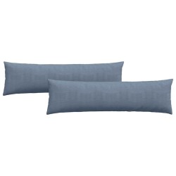 Coussins de canapé 2 pcs Bleu 145 x 40 cm 519197519197