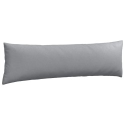 Coussins de canapé 2 pcs Gris clair 145 x 40 cm tissu 519198519198