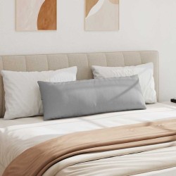 Coussins de canapé 2 pcs Gris nuage 120 x 40 cm tissu 519199519199