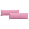 Coussins de canapé 2 pcs Rose 120 x 40 cm tissu 519201519201