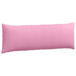 Coussins de canapé 2 pcs Rose 120 x 40 cm tissu 519201519201