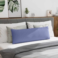 Coussins de canapé 2 pcs Bleu denim 120 x 40 cm tissu 519202519202