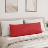 Coussins de canapé 2 pcs Rouge 120 x 40 cm tissu 519203519203