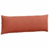 Coussins de canapé 2 pcs Rouge orange 120 x 40 cm 519204519204