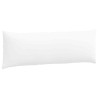 Coussins de canapé 2 pcs Blanc 120 x 40 cm tissu 519205519205