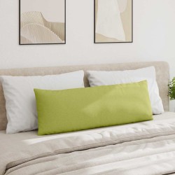 Coussins de canapé 2 pcs Vert clair 120 x 40 cm tissu 519206519206