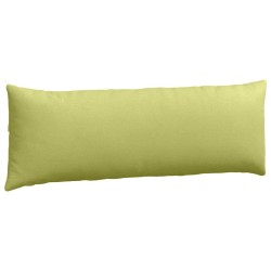 Coussins de canapé 2 pcs Vert clair 120 x 40 cm tissu 519206519206