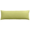 Coussins de canapé 2 pcs Vert clair 120 x 40 cm tissu 519206519206