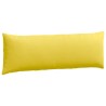 Coussins de canapé 2 pcs Jaune clair 120 x 40 cm tissu 519207519207