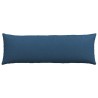 Coussins de canapé 2 pcs Bleu 120 x 40 cm tissu 519208519208