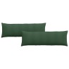 Coussins de canapé 2 pcs Vert foncé 120 x 40 cm 519209519209