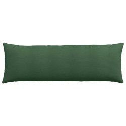 Coussins de canapé 2 pcs Vert foncé 120 x 40 cm 519209519209
